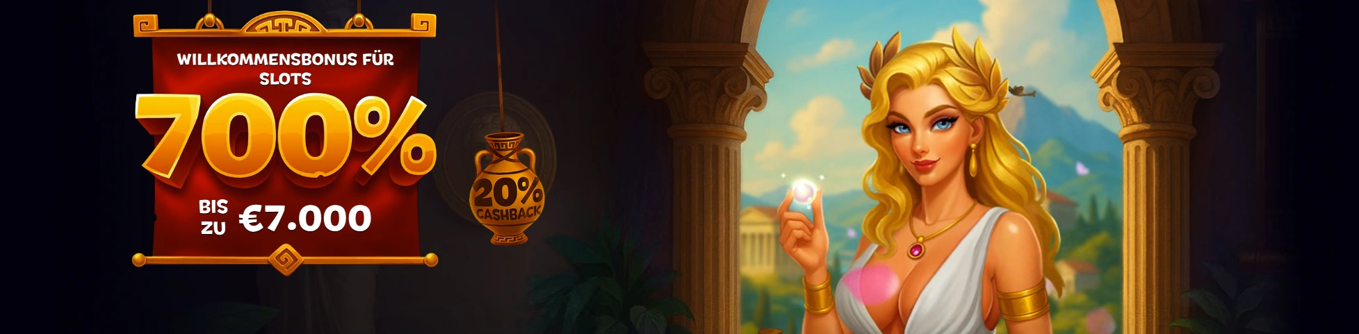 Aphrodite Casino Banner